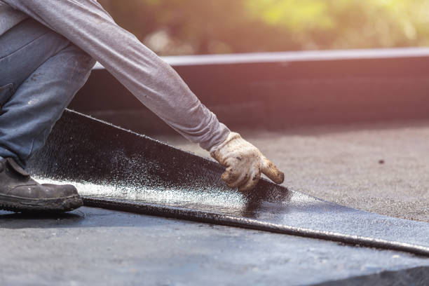 Professional Waterproofing technician working in Dayton, NJ